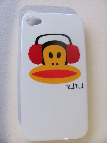 Case cover monkey - monkey, earphones