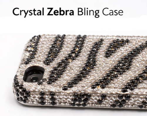 Crystal icing zebra - crystal,